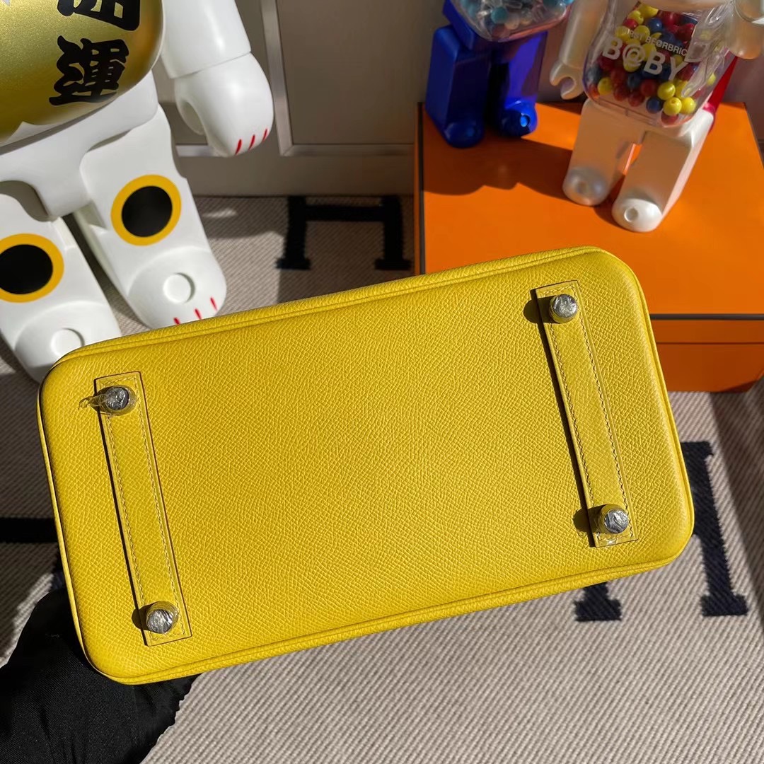 Kuwait Hermes Birkin 25cm Epsom 9O jaune de naples 那不勒斯黃