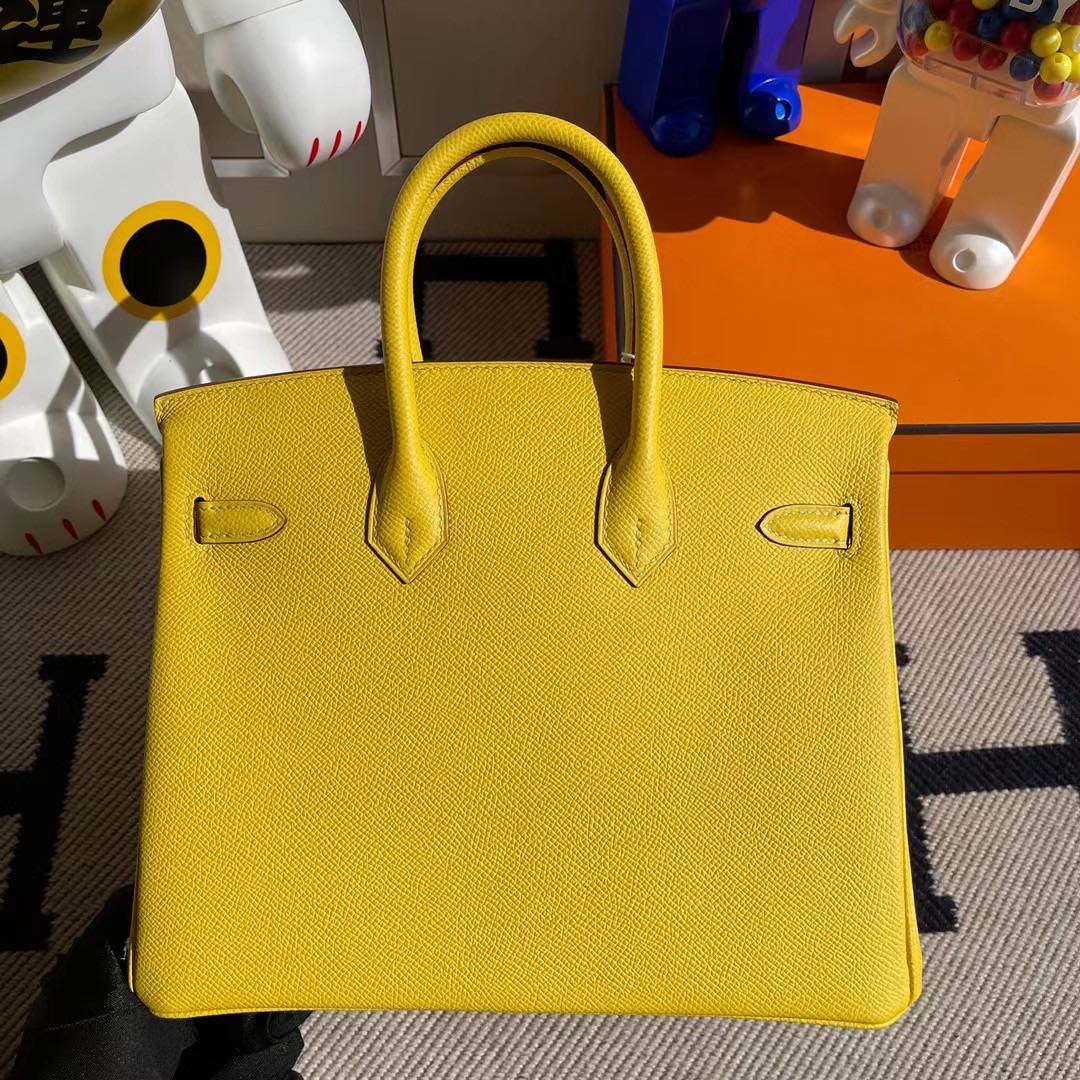 Kuwait Hermes Birkin 25cm Epsom 9O jaune de naples 那不勒斯黃