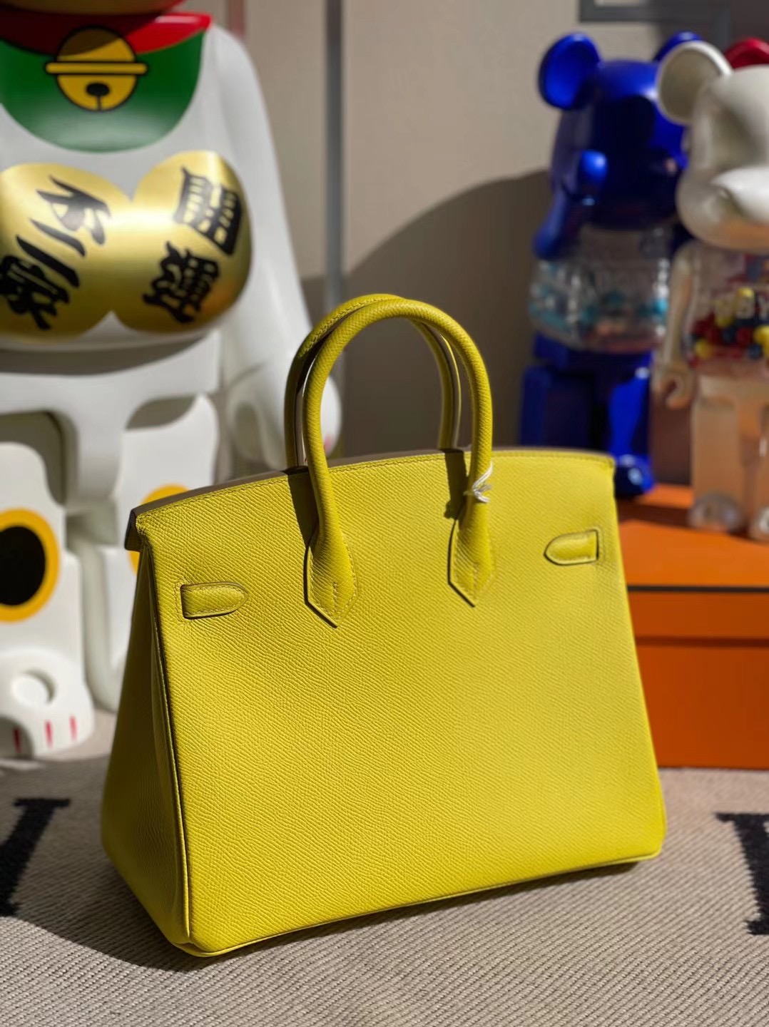 香港深水埗區深水埗 愛馬仕價格 Hermes Birkin 25cm Epsom 9R Lime 檸檬黃