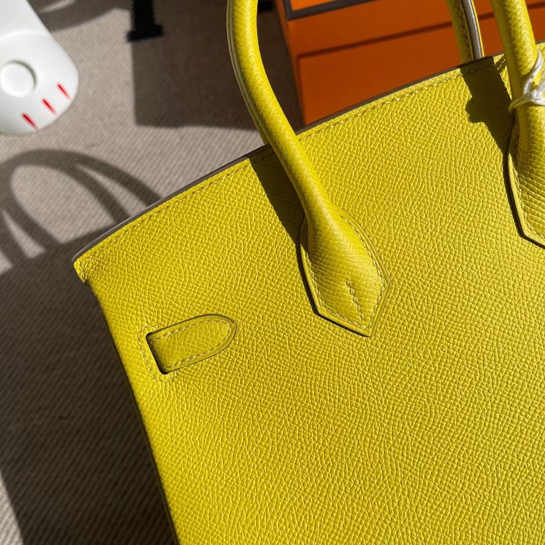 香港深水埗區深水埗 愛馬仕價格 Hermes Birkin 25cm Epsom 9R Lime 檸檬黃