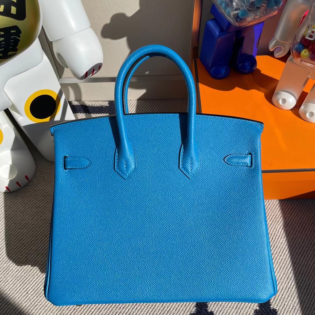 愛馬仕鉑金包 香港 Hermes Birkin 25cm Epsom B3 坦桑尼亞藍 Blue Zanzibar