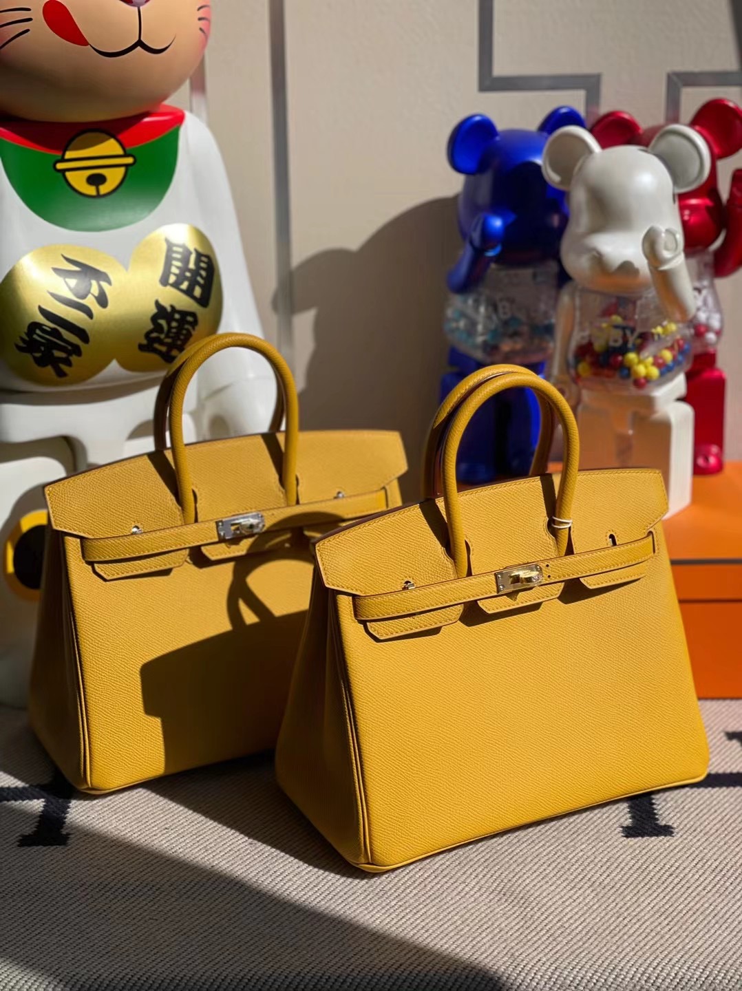 Kowloon City Hong Kong Hermes Birkin 25cm Epsom 9D Jaune Amber 琥珀黃