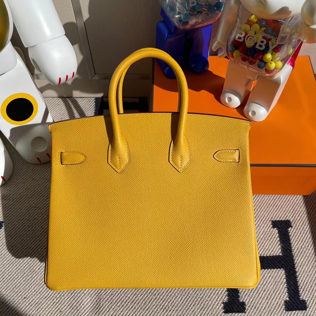 Kowloon City Hong Kong Hermes Birkin 25cm Epsom 9D Jaune Amber 琥珀黃