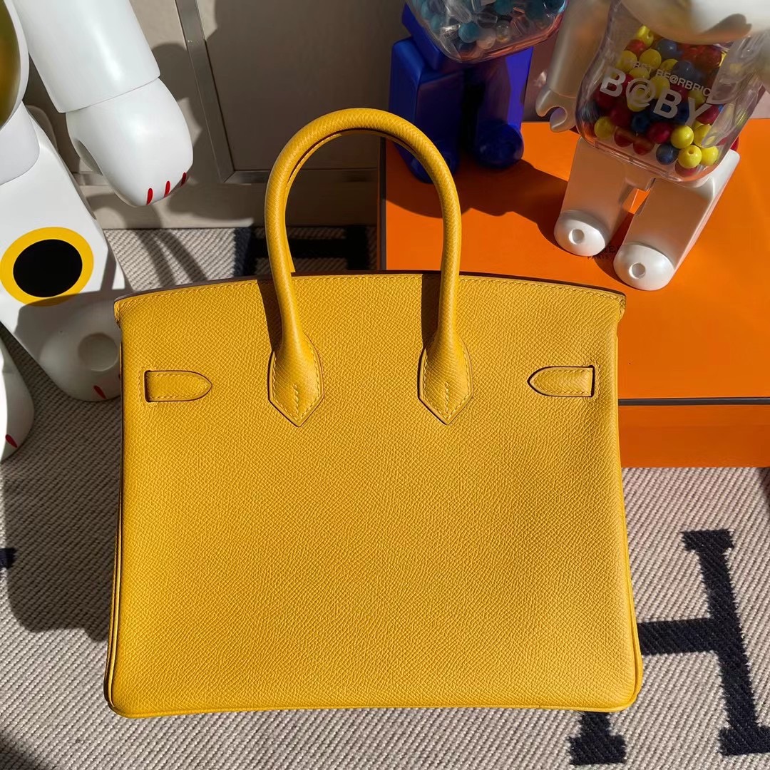 Kowloon City Hong Kong Hermes Birkin 25cm Epsom 9D Jaune Amber 琥珀黃