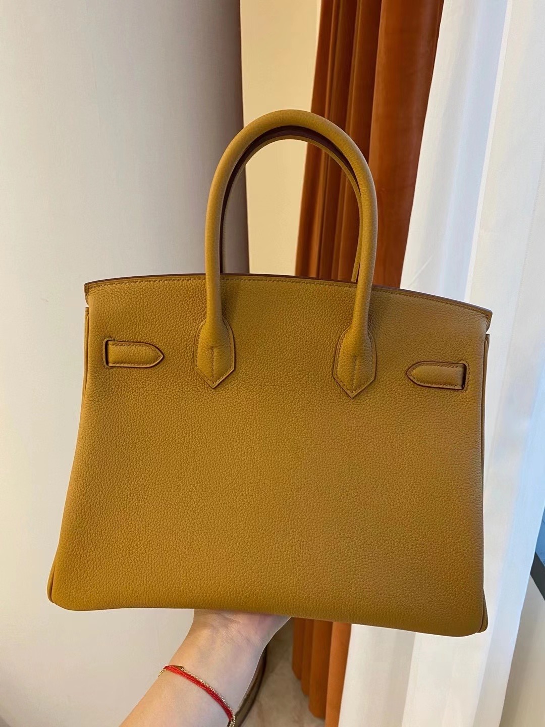 Hermes Birkin 25cm Togo 2S sesame 芝麻色 Togo Gold hardware