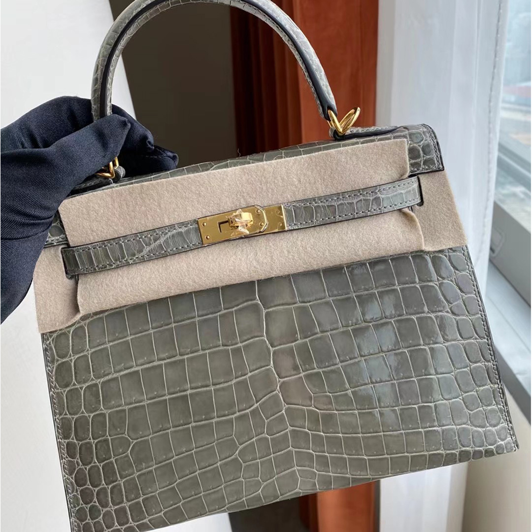 香港元朗區元朗 Hong Kong Hermes Kelly 25cm CC81 gris tourterelle 斑鳩灰