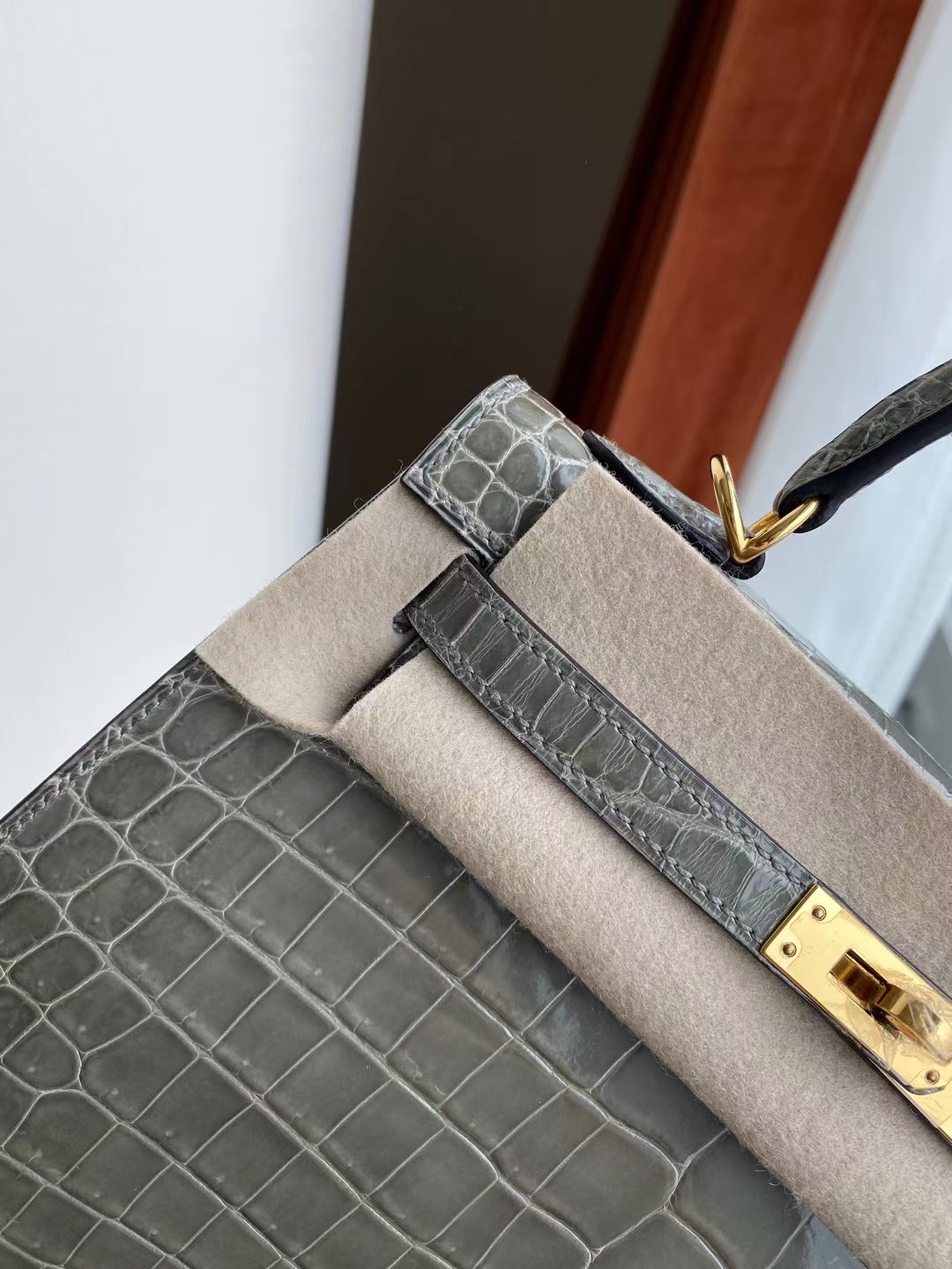 香港元朗區元朗 Hong Kong Hermes Kelly 25cm CC81 gris tourterelle 斑鳩灰