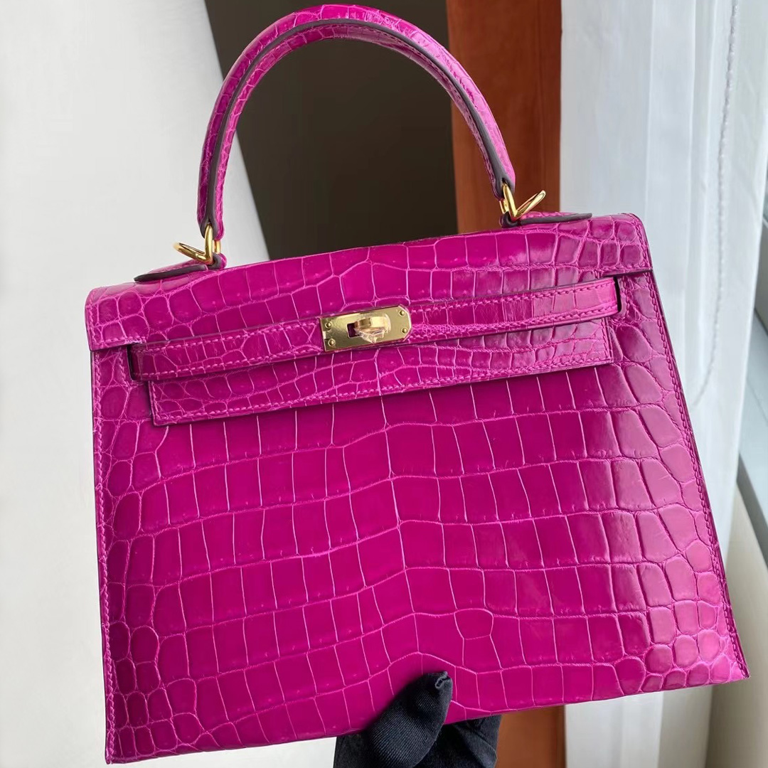 Hong Kong Hermes Kelly 25cm J5 Rose Sheheraradez 天方夜譚粉紫