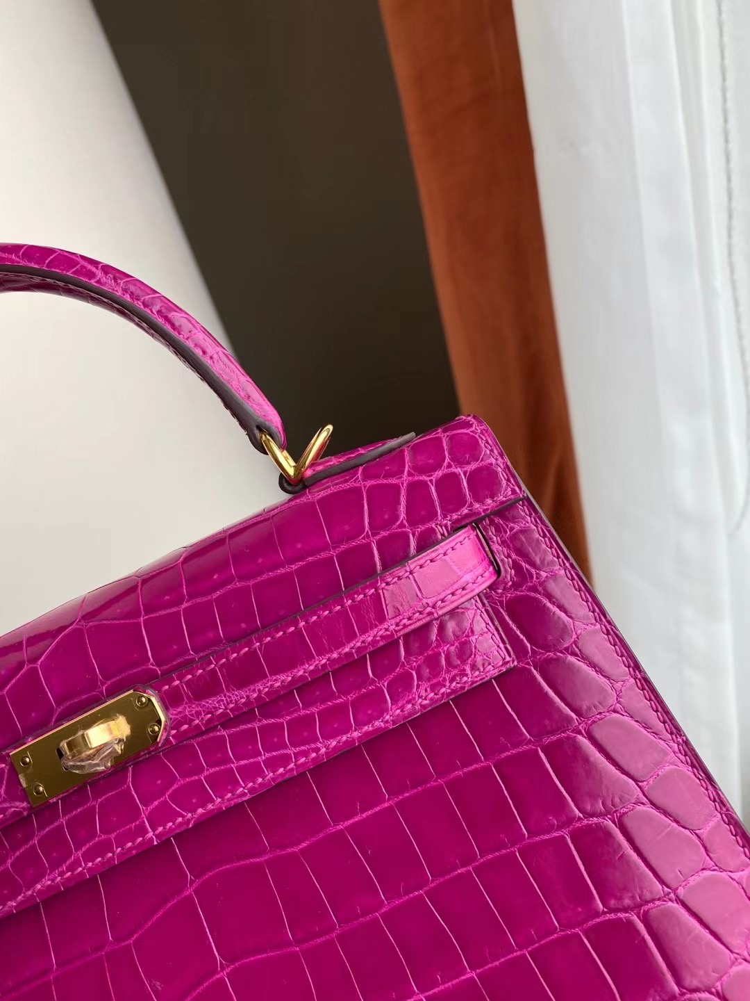 Hong Kong Hermes Kelly 25cm J5 Rose Sheheraradez 天方夜譚粉紫