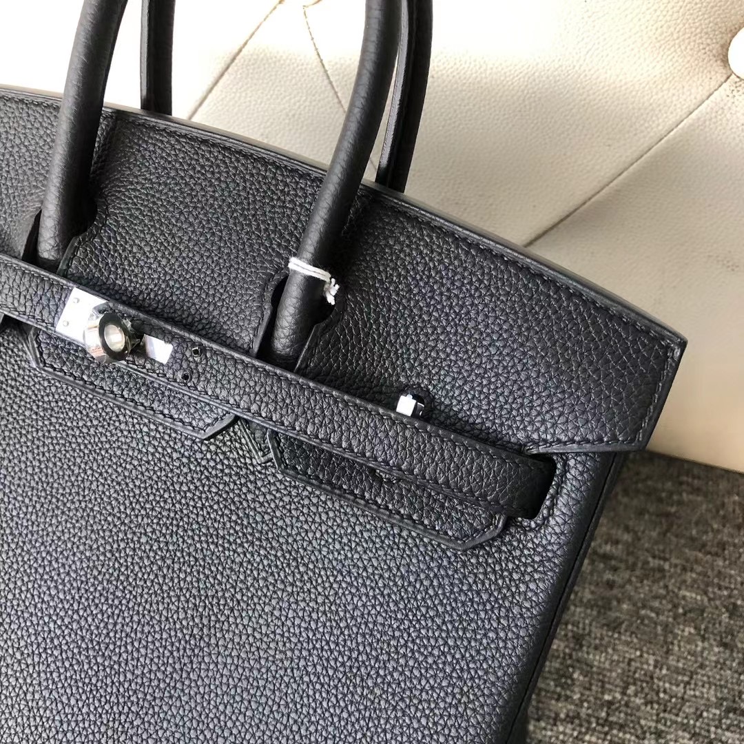 愛馬仕 2021年 Z刻工匠號 Hermes Birkin 25cm CK89 Noir 黑色 Togo小牛皮 銀扣