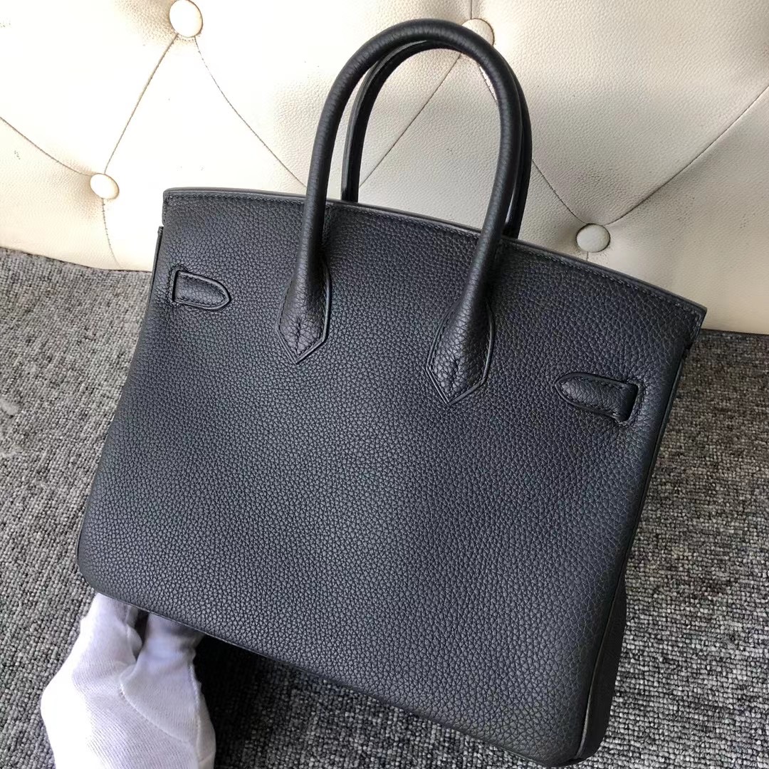 愛馬仕 2021年 Z刻工匠號 Hermes Birkin 25cm CK89 Noir 黑色 Togo小牛皮 銀扣