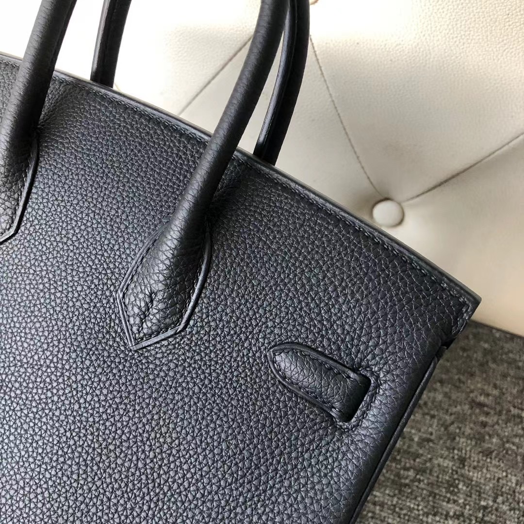 愛馬仕 2021年 Z刻工匠號 Hermes Birkin 25cm CK89 Noir 黑色 Togo小牛皮 銀扣