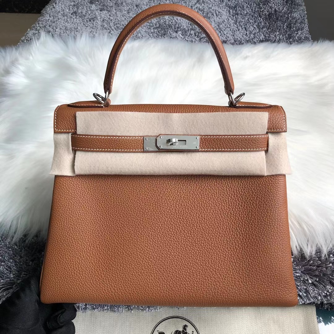 香港島中西區 上環愛馬仕凱莉包價格 Hermes Kelly 28cm Togo CK37 Gold 金棕色