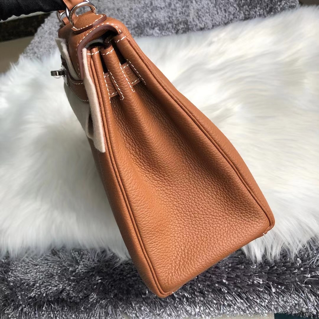 香港島中西區 上環愛馬仕凱莉包價格 Hermes Kelly 28cm Togo CK37 Gold 金棕色