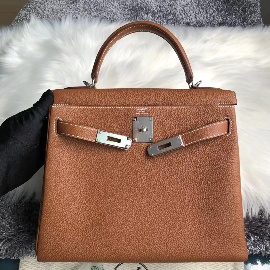 香港島中西區 上環愛馬仕凱莉包價格 Hermes Kelly 28cm Togo CK37 Gold 金棕色