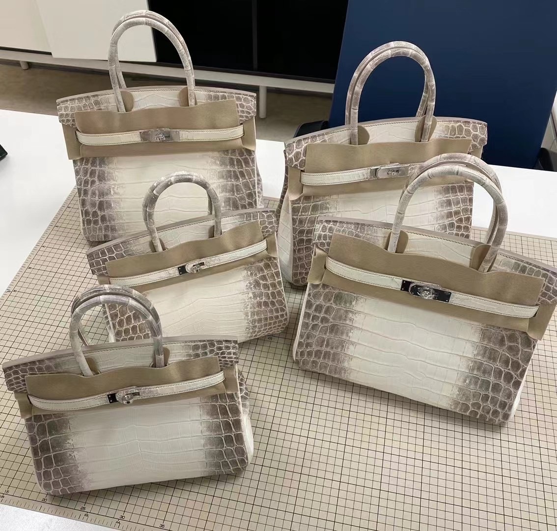 愛馬仕喜馬拉雅定製多少錢 Hermes Birkin 25cm Himalayan Niloticus Crocodile