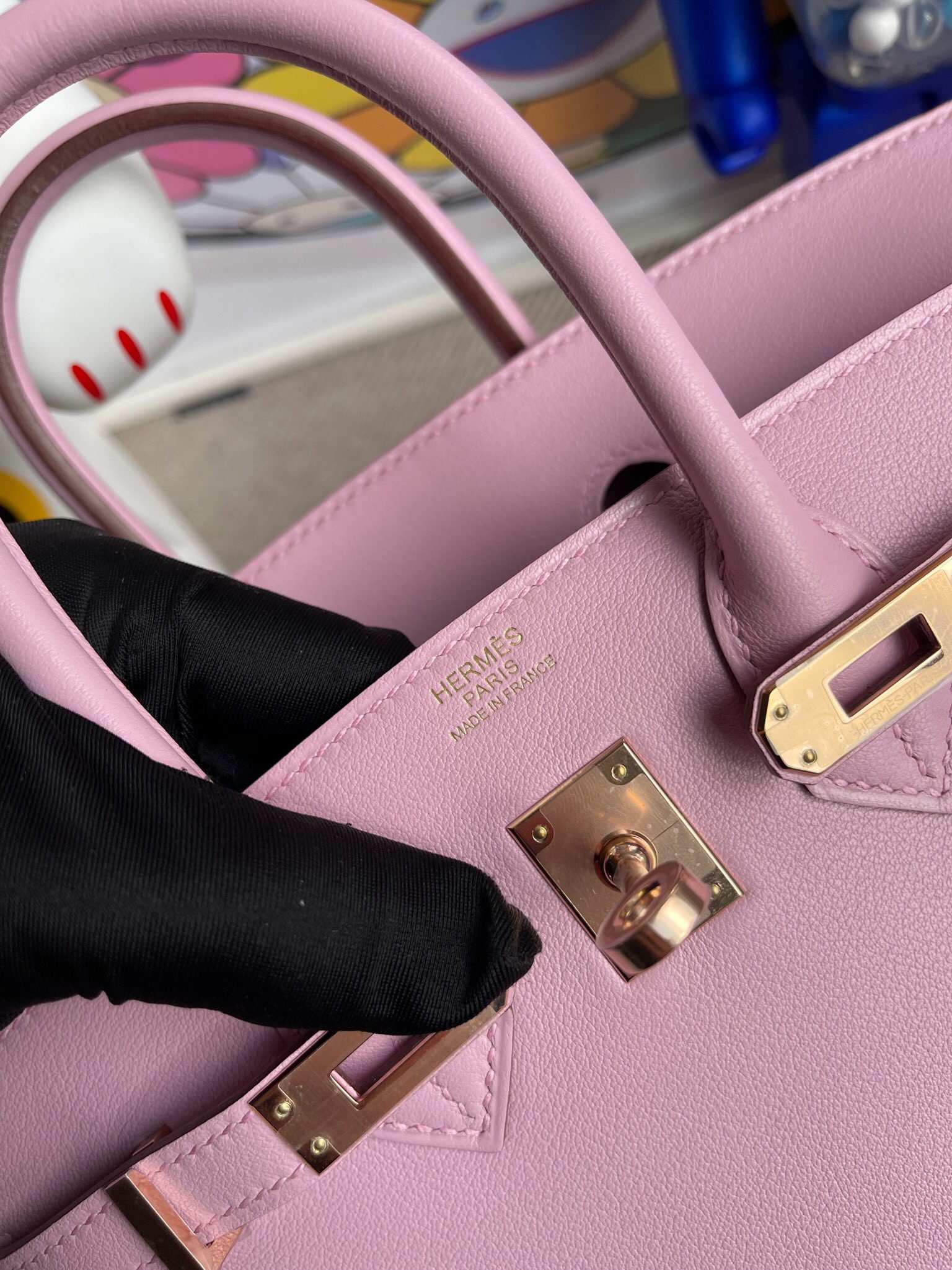 臺灣桃園市愛馬仕鉑金定製價格 Hermes Birkin 25cm Swift X9 Mauve Sylvestre