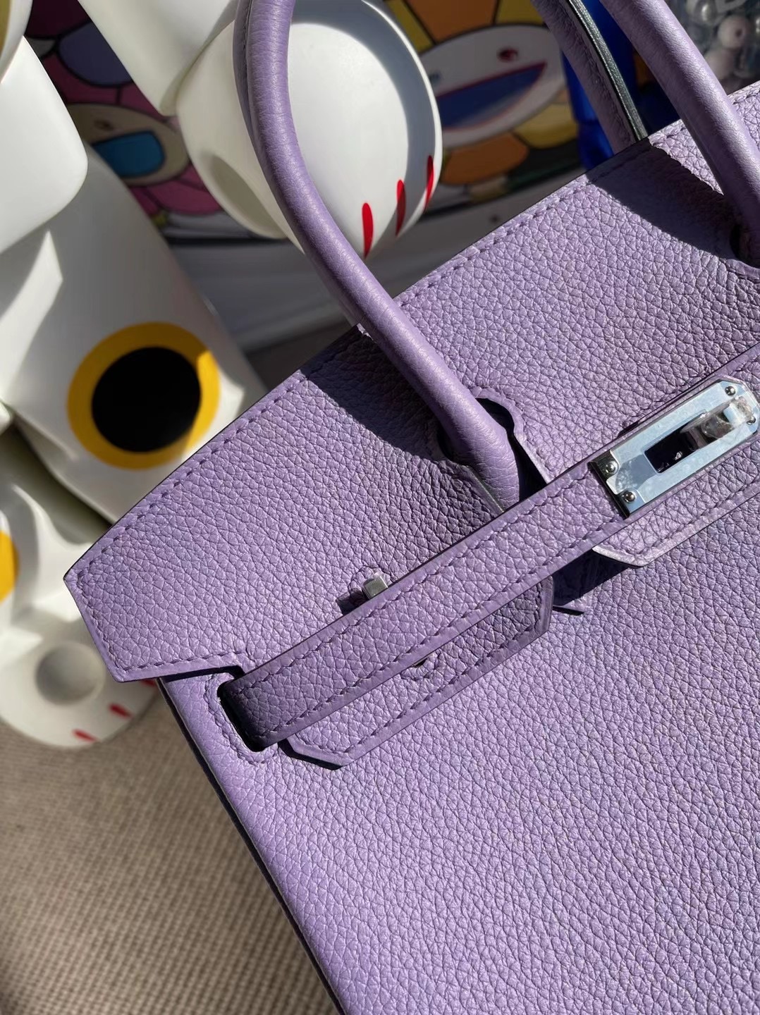 Hermes Birkin 25cm Germany Togo 小牛皮 5H Cyclamen 粉紫色 薰衣草紫