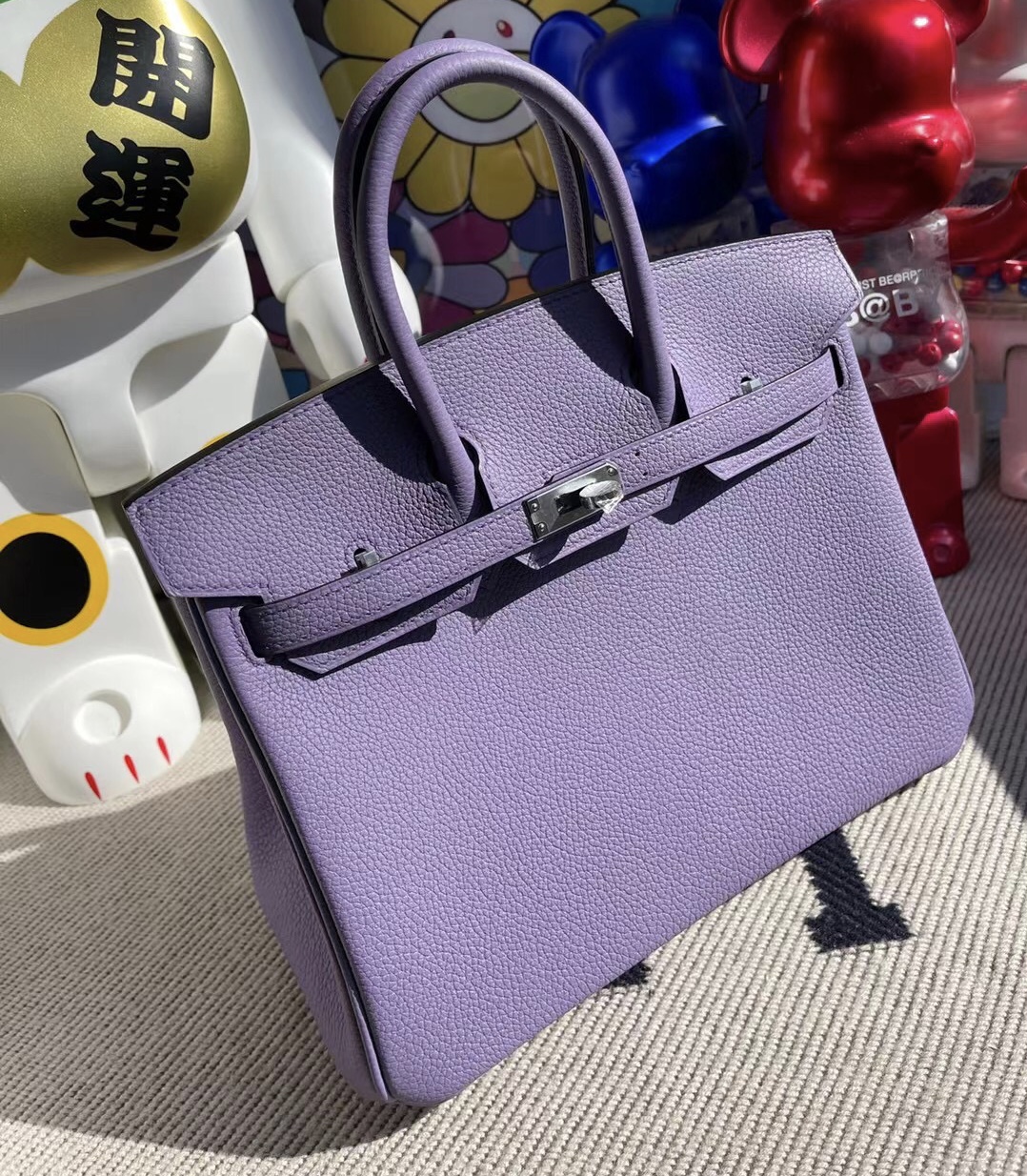 Hermes Birkin 25cm Germany Togo 小牛皮 5H Cyclamen 粉紫色 薰衣草紫