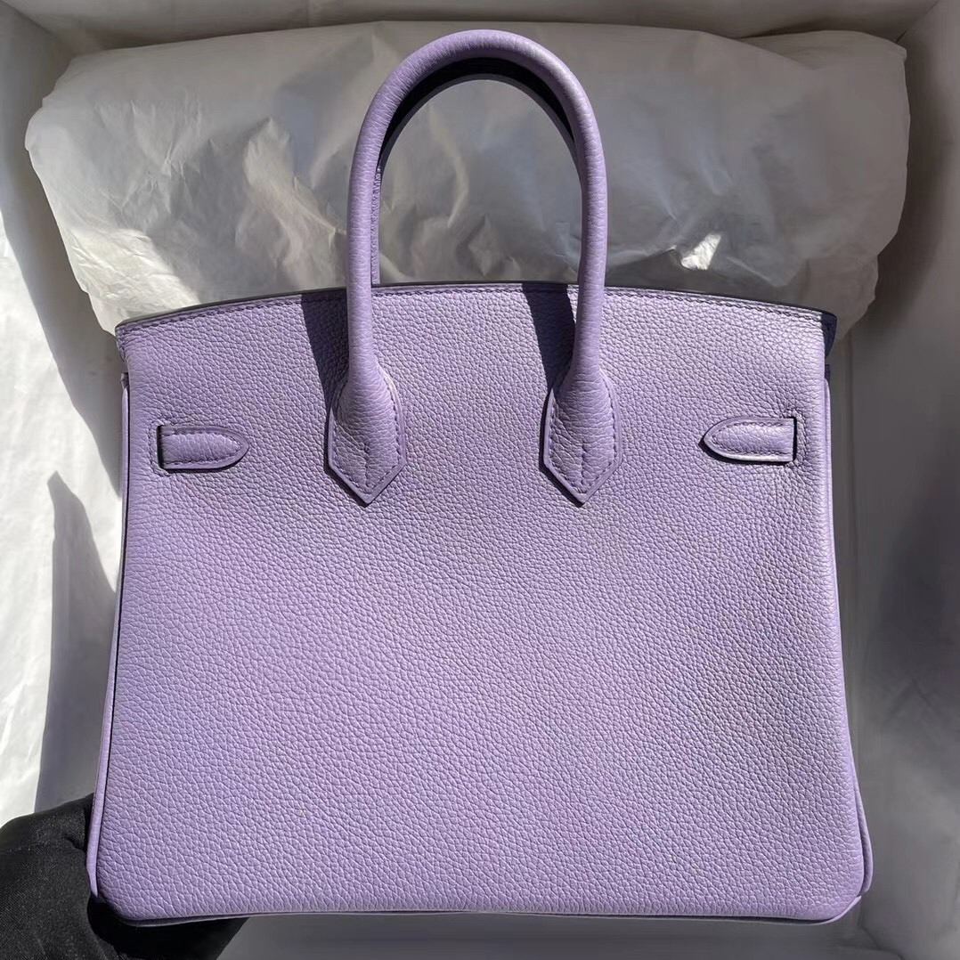 Hermes Birkin 25cm Germany Togo 小牛皮 5H Cyclamen 粉紫色 薰衣草紫