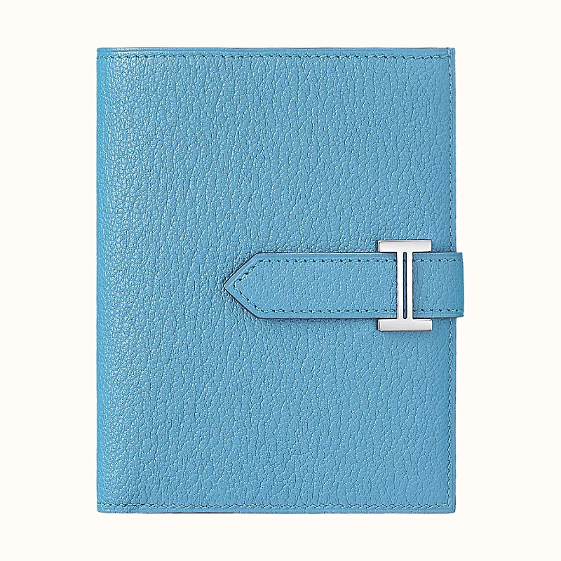 香港愛馬仕短款錢包價格 Hermes Bearn Short style wallet Mysore Celeste