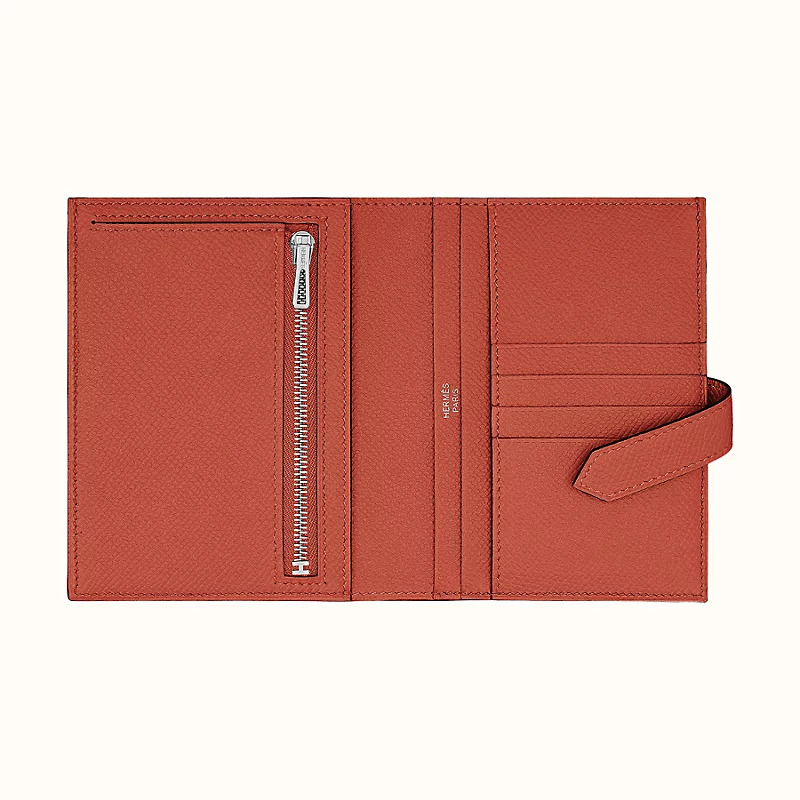 愛馬仕短錢包價格多少錢 Hermes Bearn Epsom wallet R1 Terre Battue