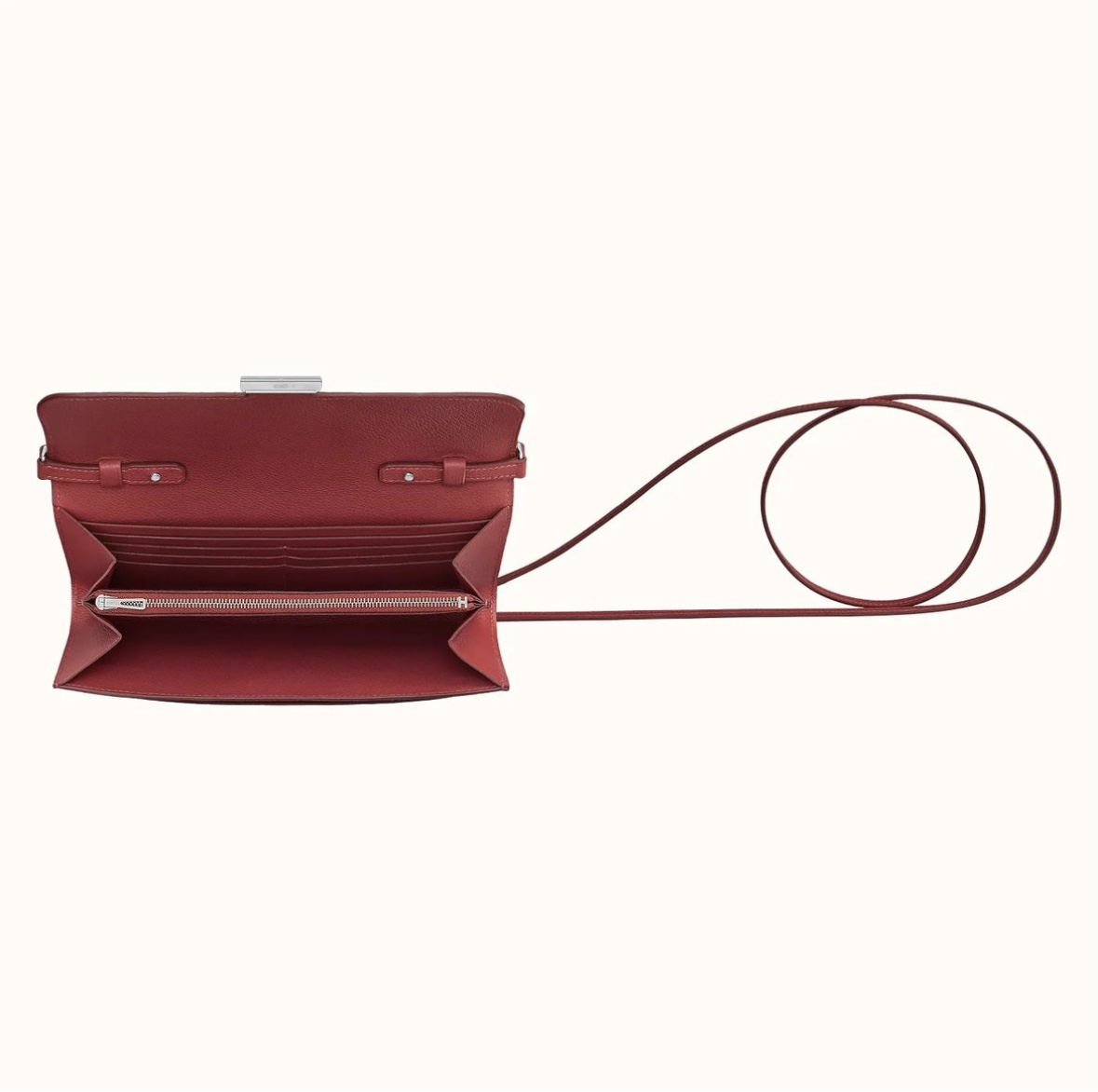 Hermès Constance Long To Go wallet Price Rouge Grenat Evercolor