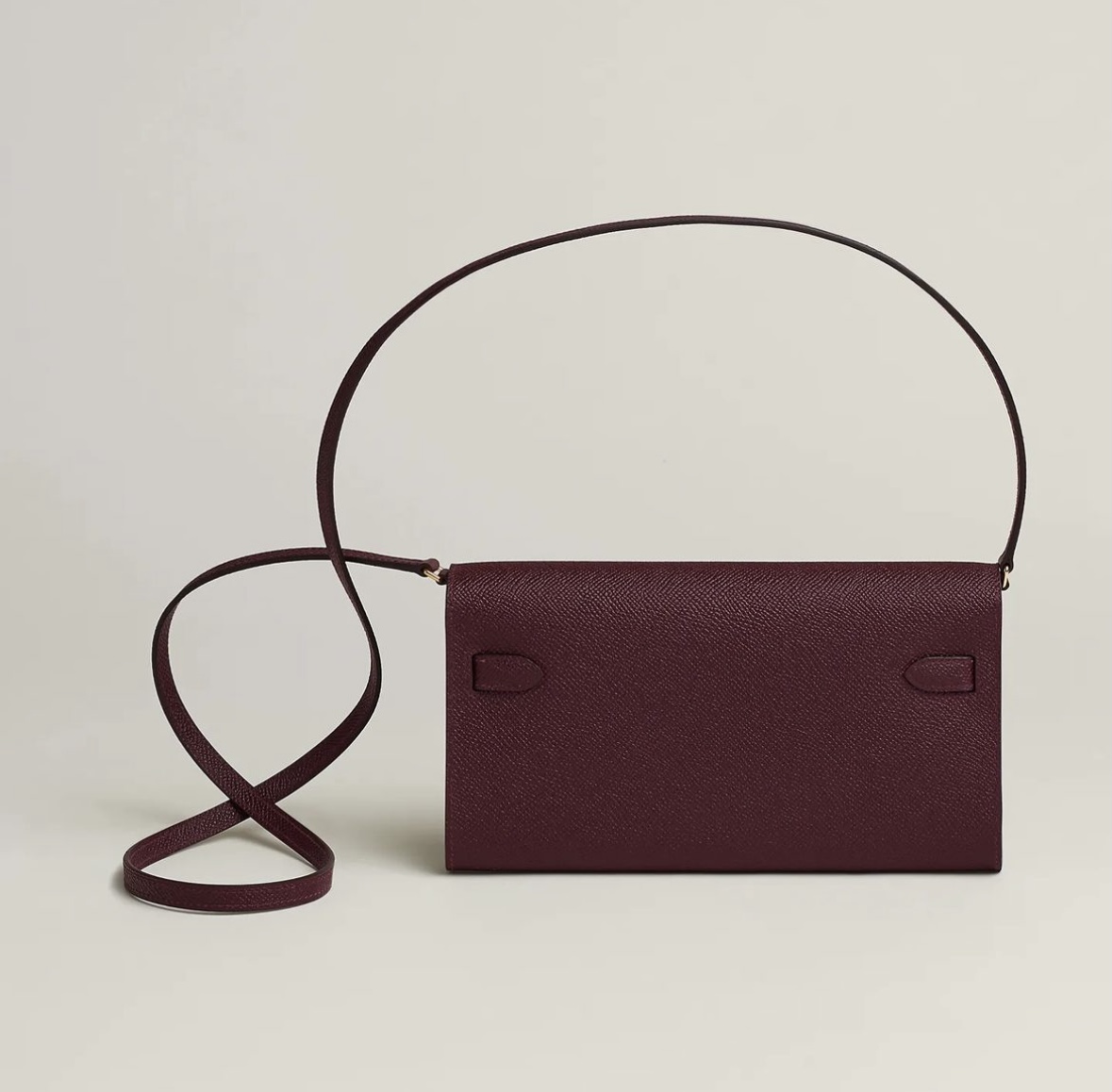 Hermès Price Kelly Classique To Go wallet CC57 Bordeaux Epsom