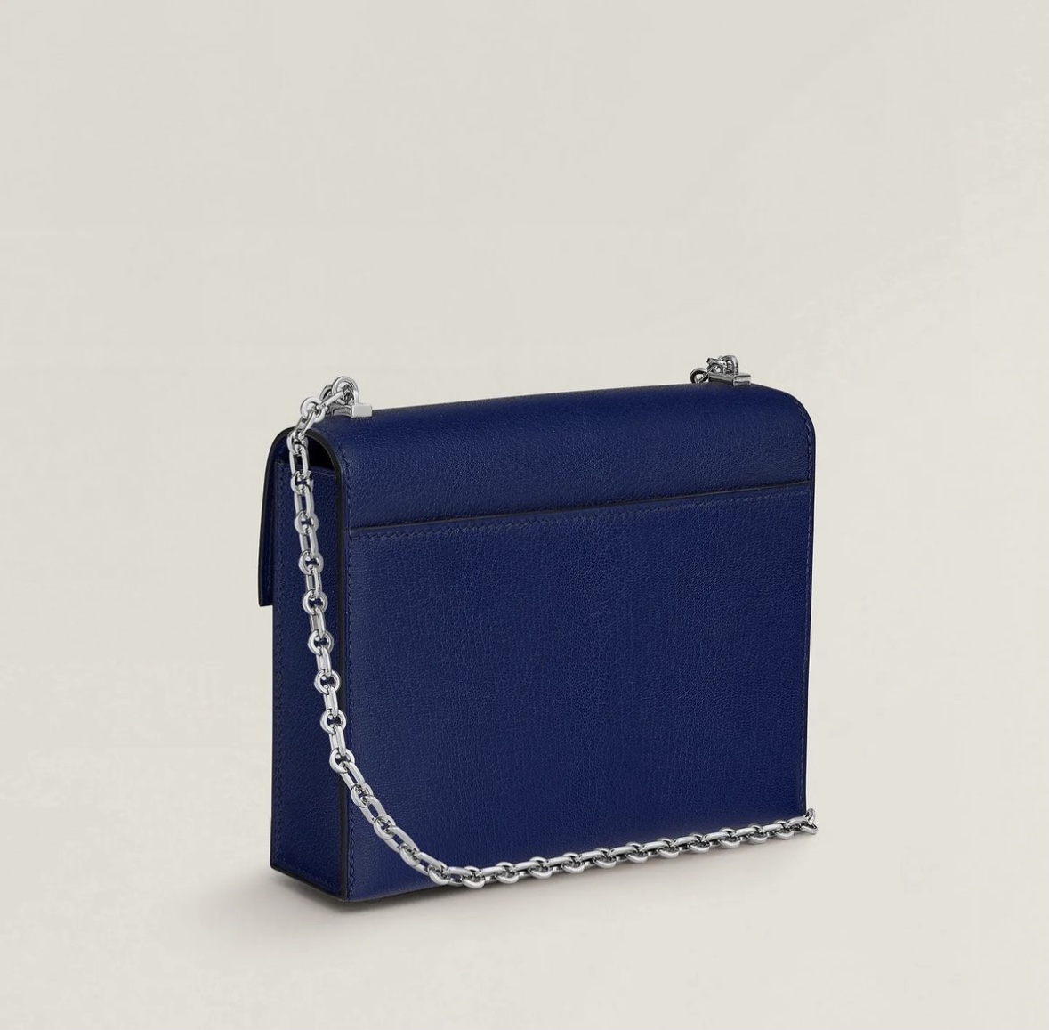 愛馬仕插銷包官網多少錢 Hermès Verrou Chaîne Mini Bag Bleu Saphir