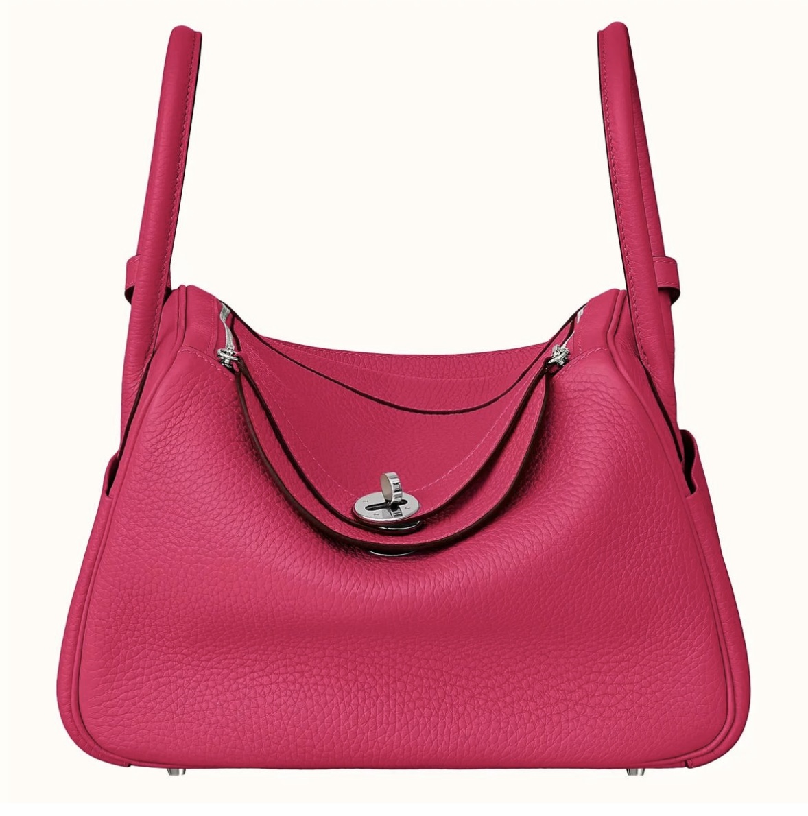 愛馬仕女包價格與圖片最新款 Hermès Lindy 26 Rose Extrême Clemence