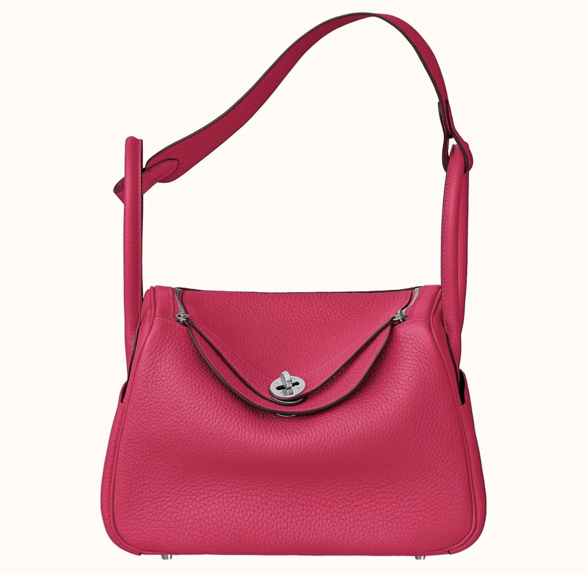 愛馬仕女包價格與圖片最新款 Hermès Lindy 26 Rose Extrême Clemence