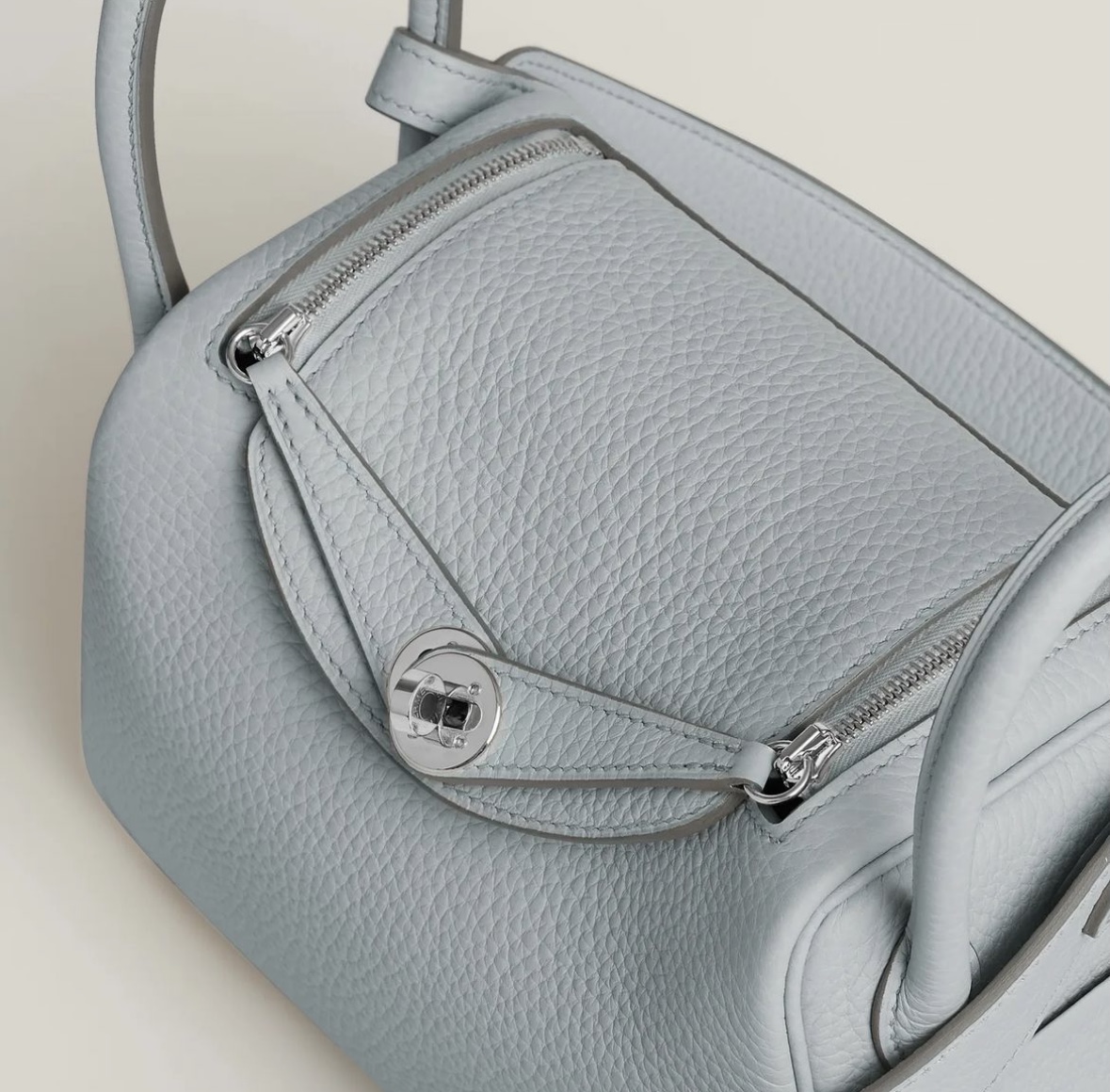 愛馬仕琳迪包最新款 女包價格與圖片 Hermès Lindy mini Bleu Pâle Clemence