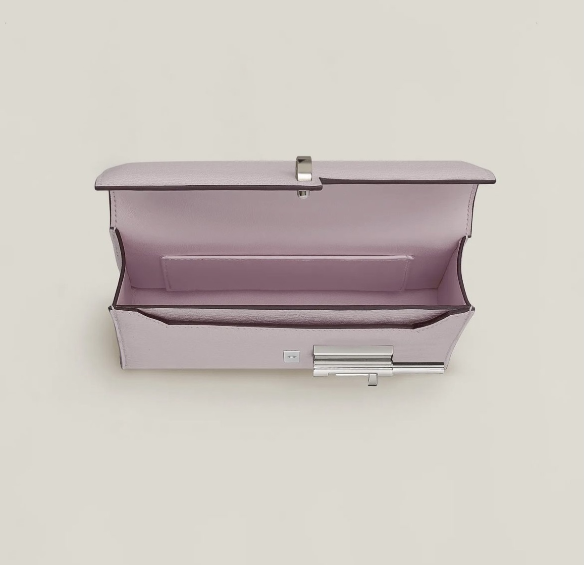 愛馬仕女包價格與圖片最新款大全 Hermès Verrou Chaine mini CK09 Mauve Pâle