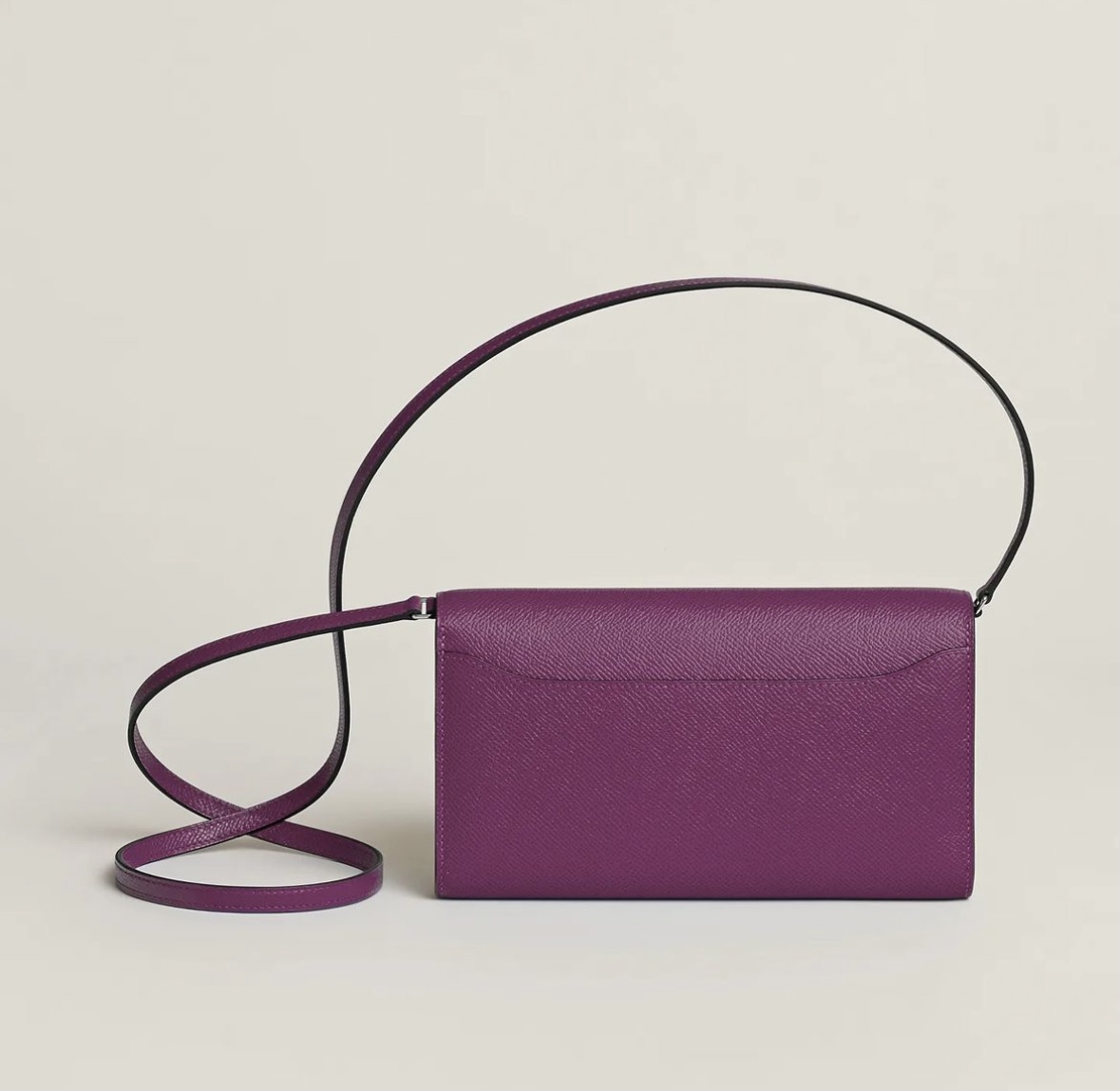 愛馬仕康康錢包刻印 Hermès Constance Long To Go wallet Anémone Epsom