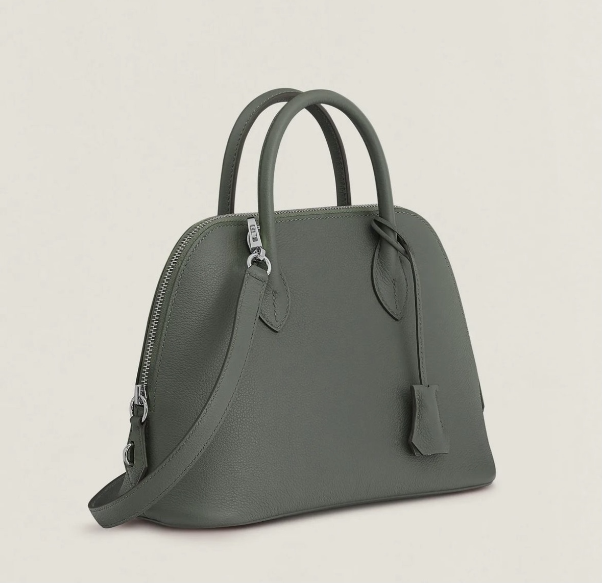 愛馬仕保齡球包價格多少錢 Hermès Bolide 1923 25 CK63 Vert Amande Evercolor