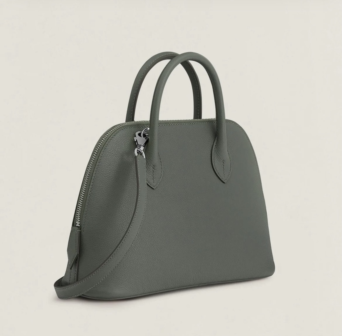 愛馬仕保齡球包價格多少錢 Hermès Bolide 1923 25 CK63 Vert Amande Evercolor