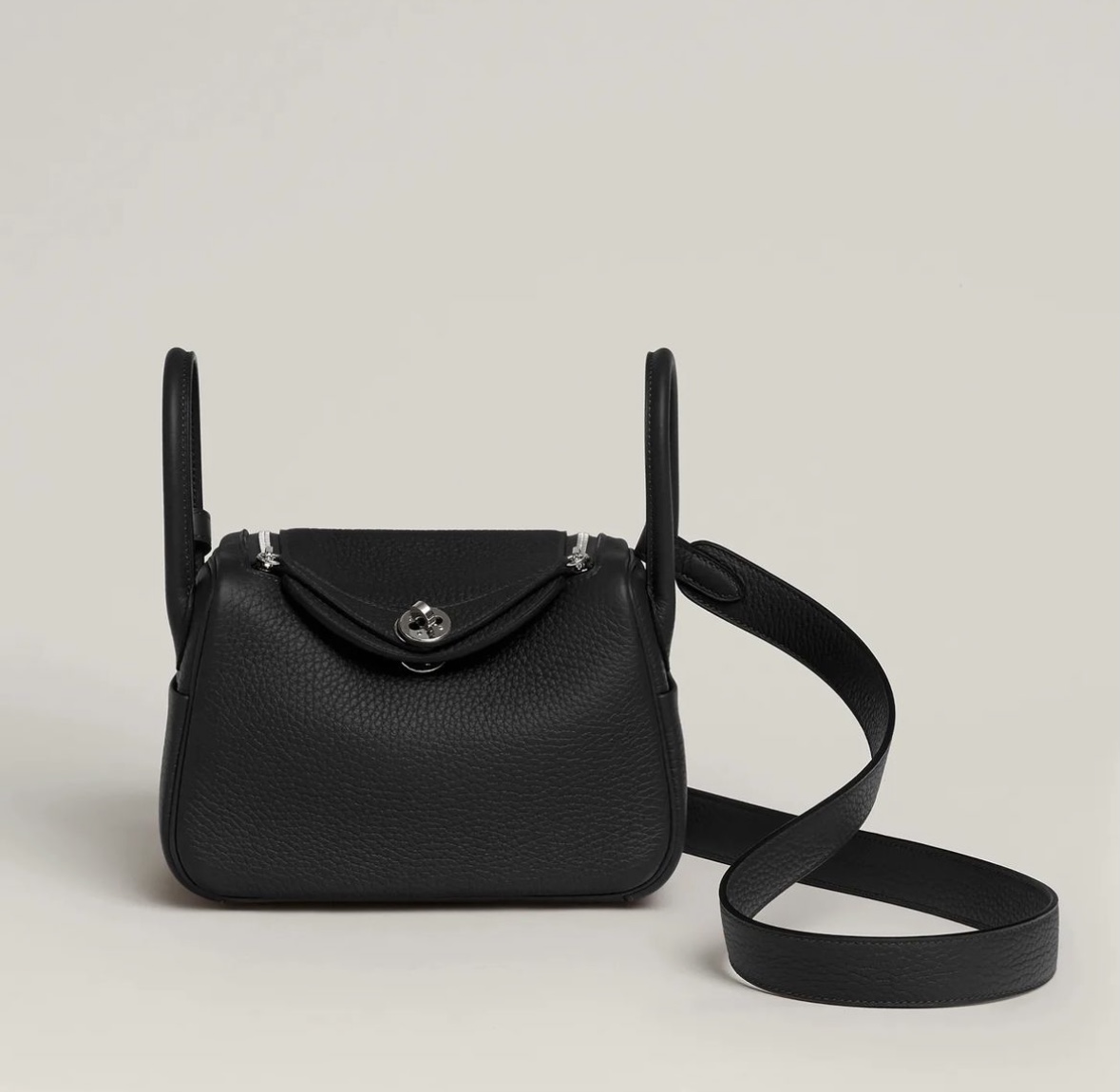 愛馬仕女包價格與圖片 Hermès Price Lindy mini bag Noir Clemence