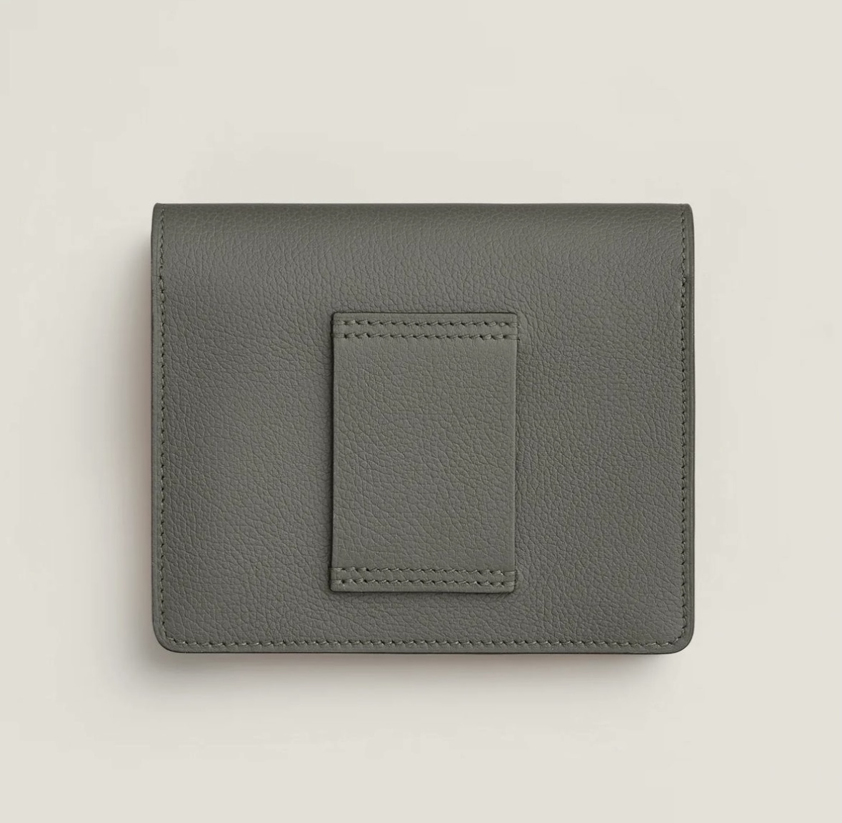愛馬仕豬鼻子錢包價格 Hermès Roulis Slim Wallet 0L Gris Meyer Evercolor