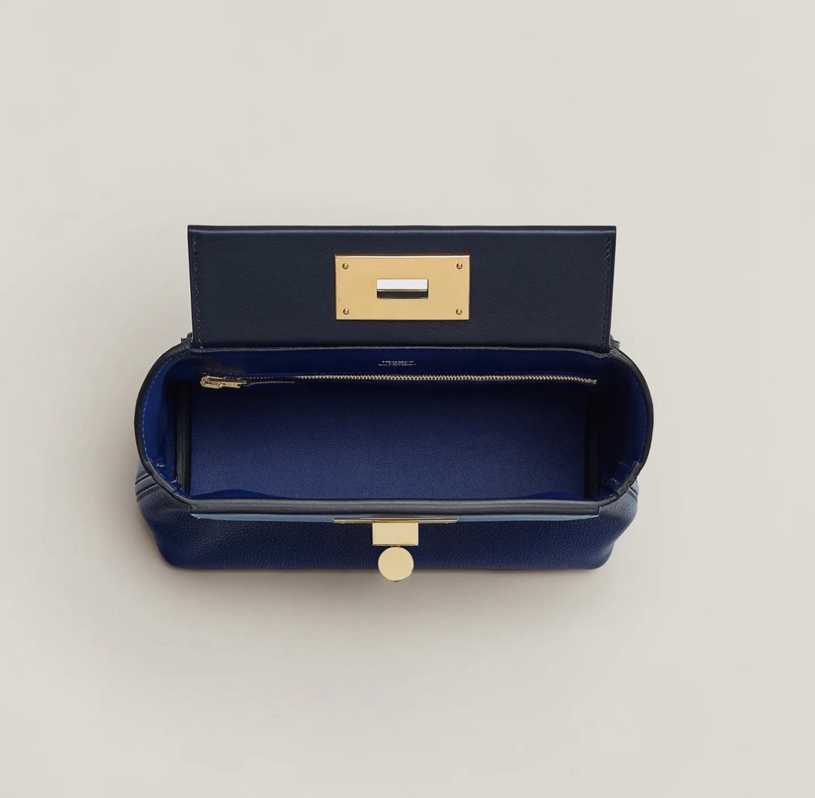 Hermès 24/24 21 Bleu Saphir Saphir Indigo Bleu De France Evercolor/Swift