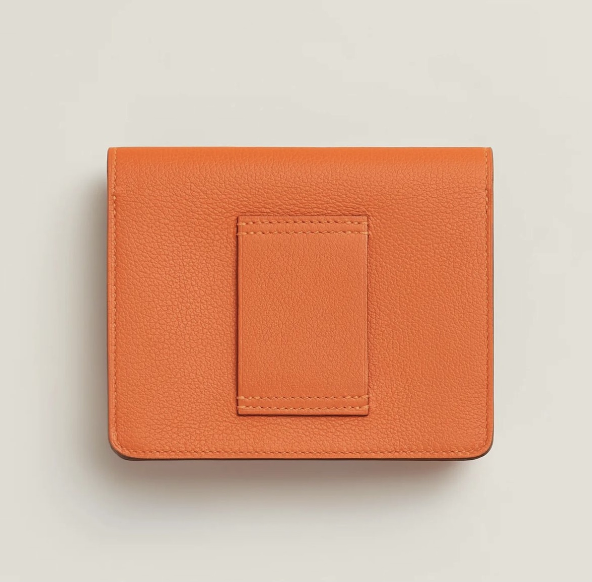 Hermès Roulis Slim Wallet CK9J Feu Evercolor