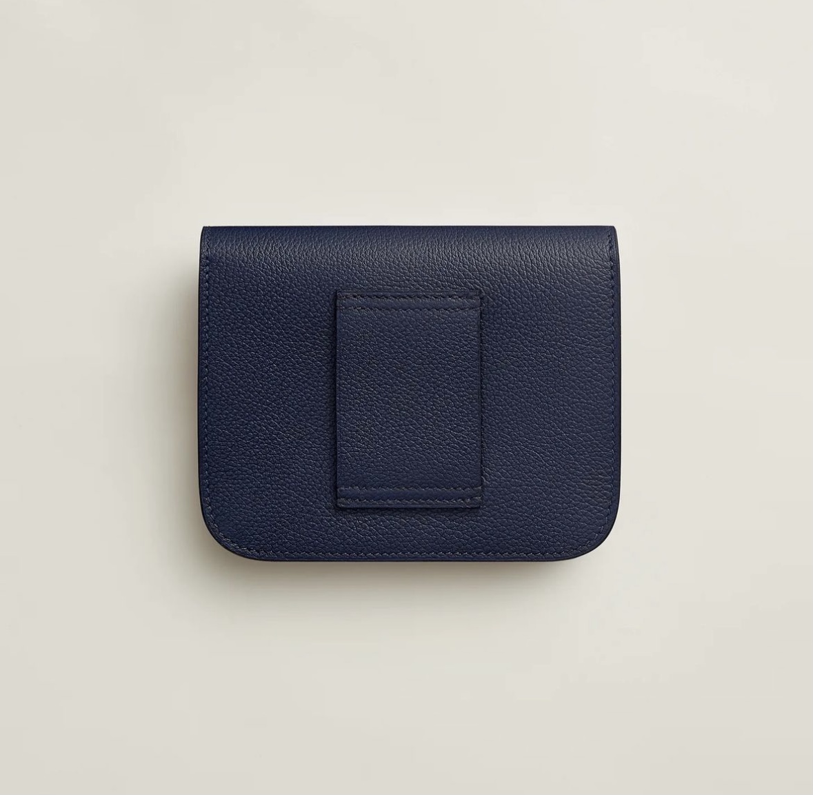 愛馬仕包包官方價格及圖片 Hermès Constance Slim wallet Bleu Nuit Evercolor