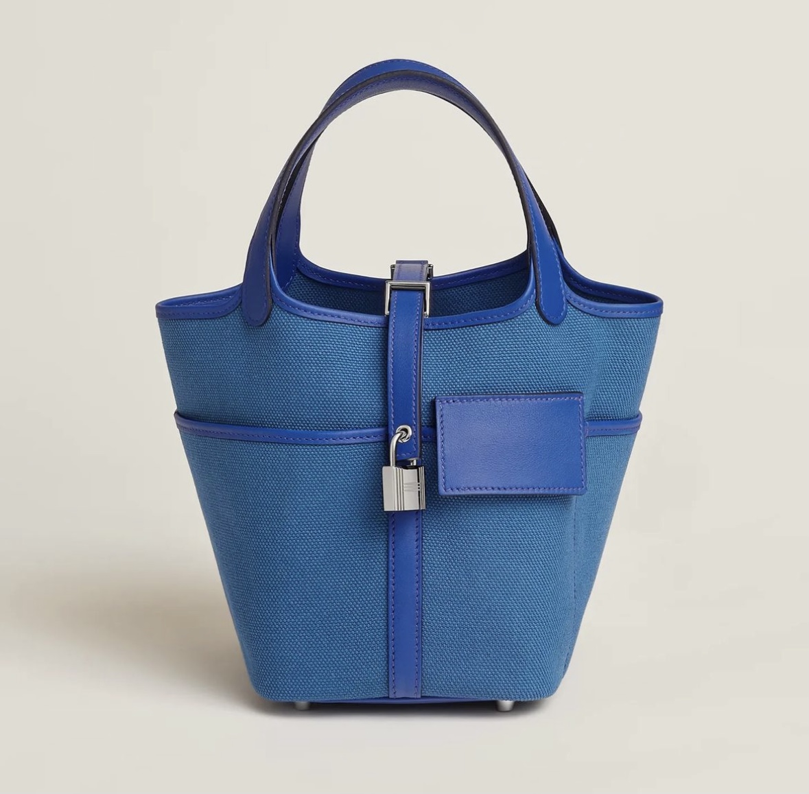 愛馬仕菜籃子新款 Hermès Picotin Lock 18 pocket bag Bleu Égée Bleu Royal Goeland/Swift