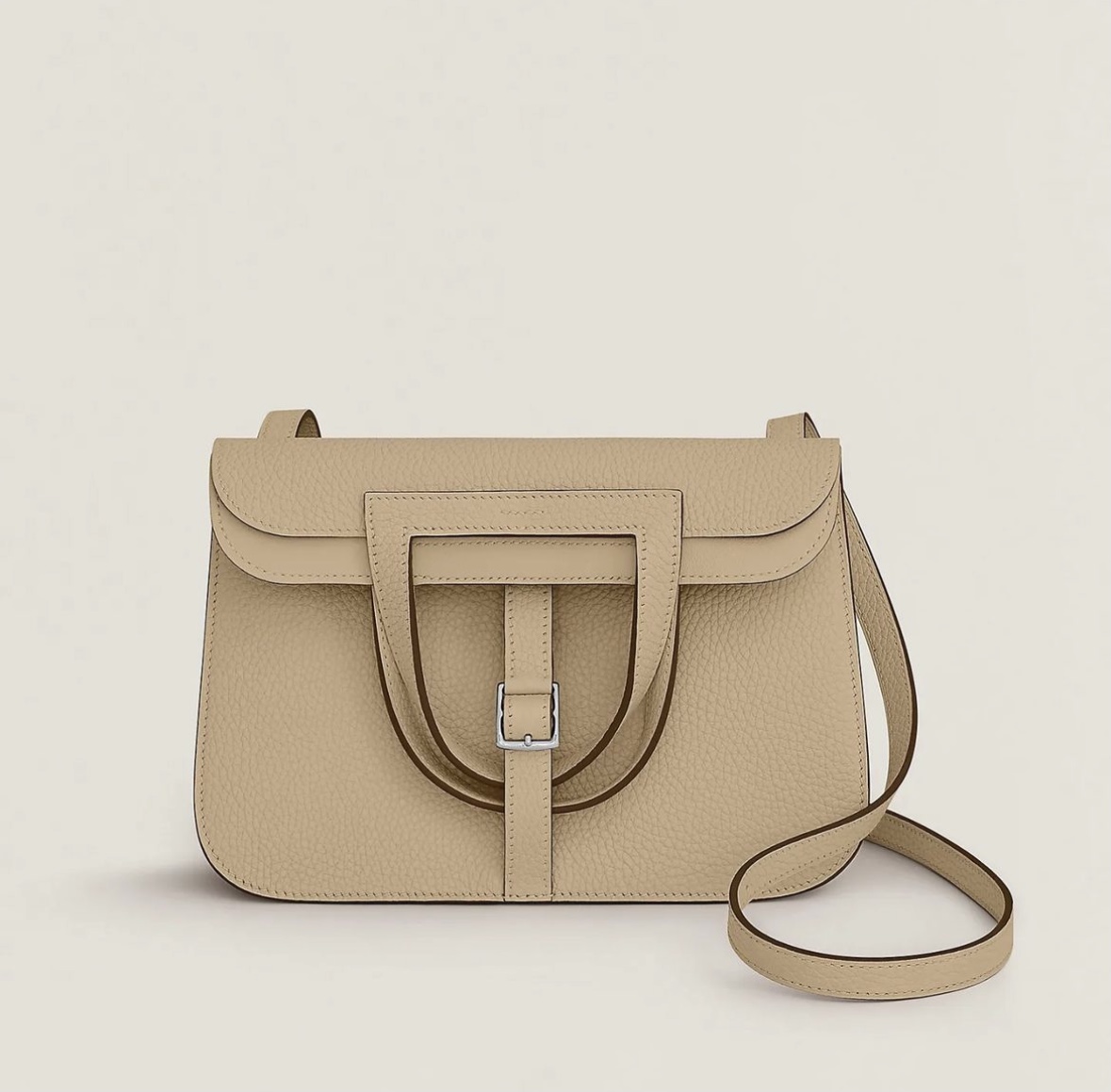 Hermès 2022 price and pictures Halzan 25 bag CKS2 Trench Clemence