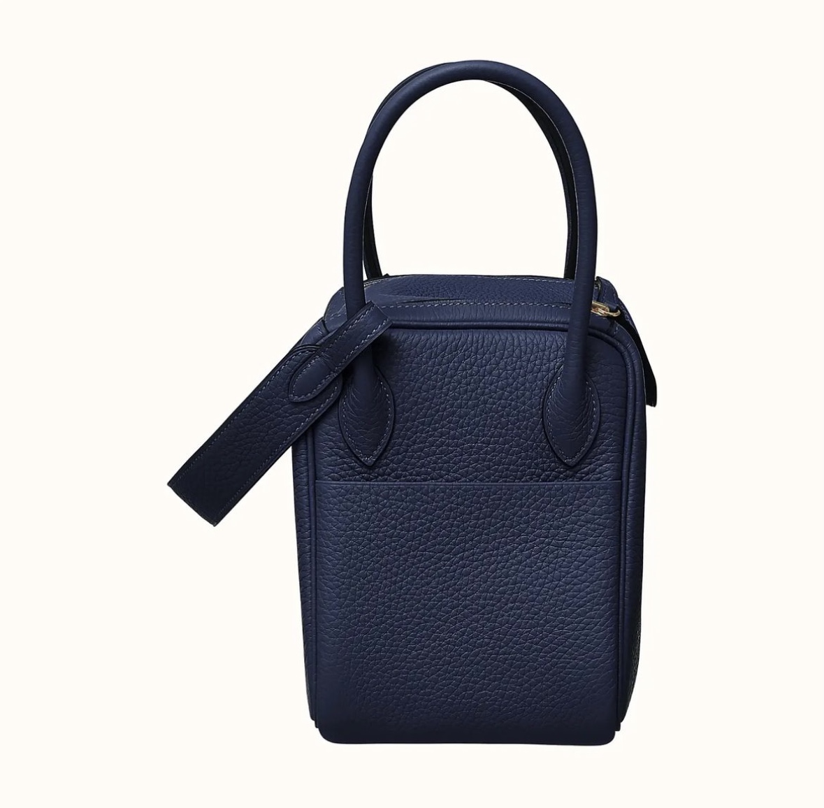 愛馬仕官方網女包 Hermès Lindy 26 bag CC2Z Bleu Nuit Clemence