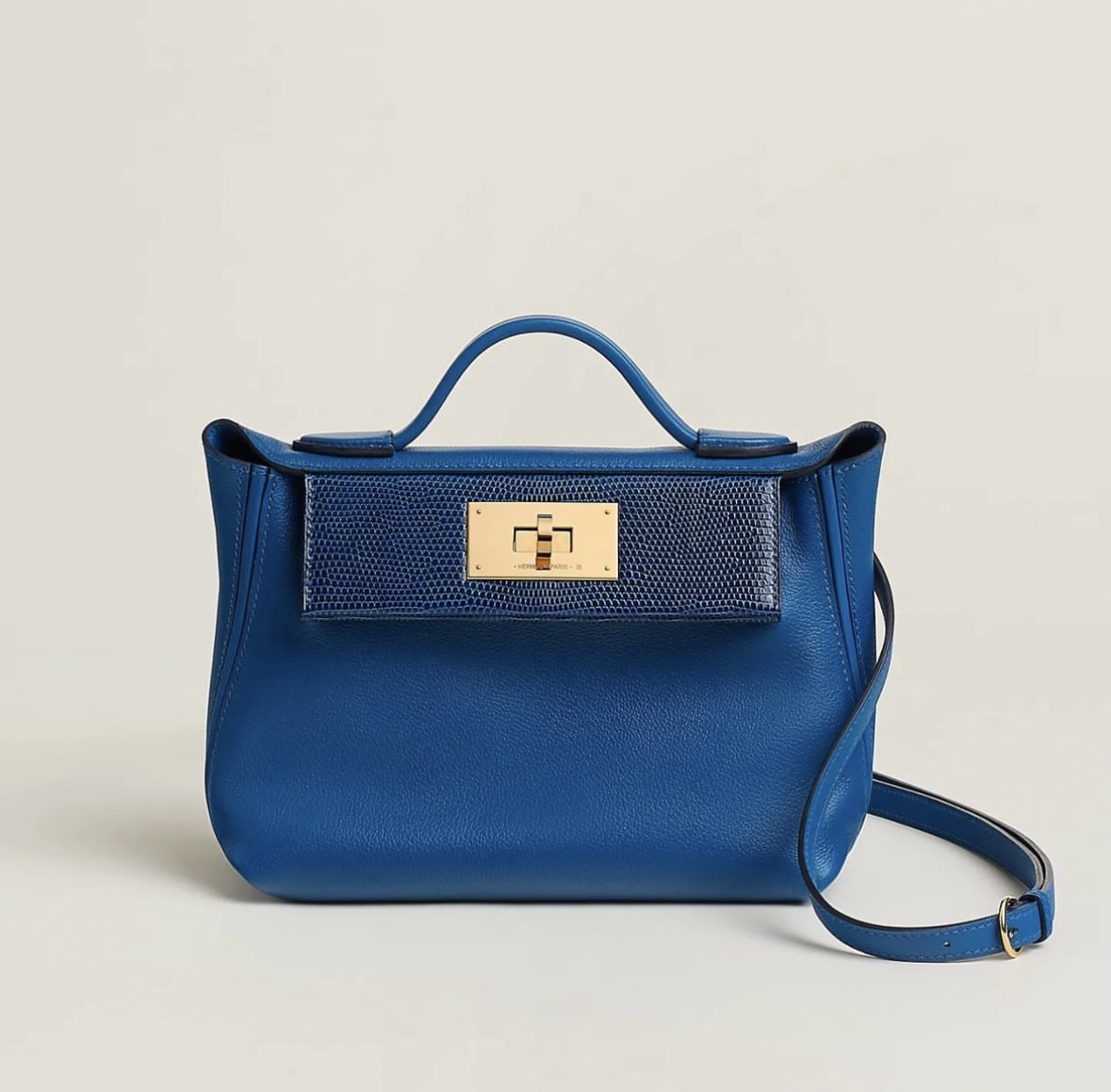 Hermès 24/24 21 touch Bleu France Bleu Saphir Bleu France