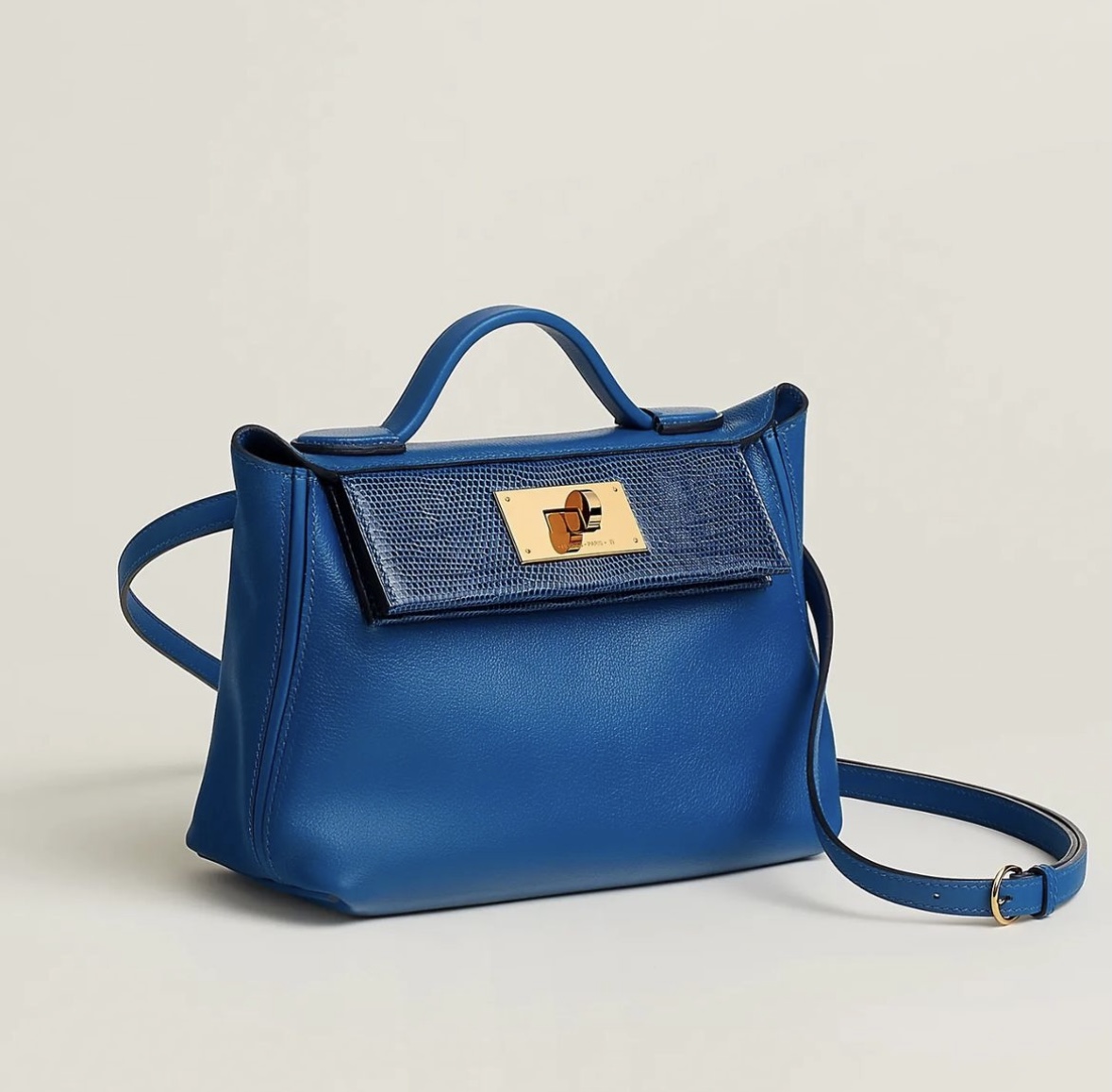 Hermès 24/24 21 touch Bleu France Bleu Saphir Bleu France