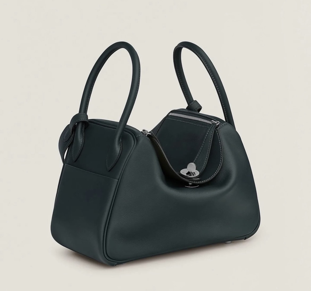 愛馬仕琳迪包官網售價 Hermès Lindy 26 verso bag Vert Rousseau Malachite