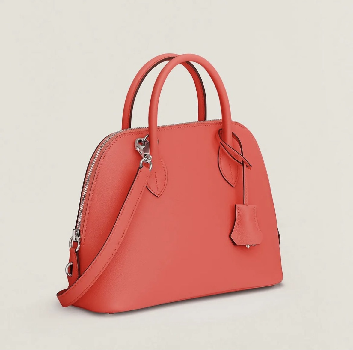 Hermès online Bolide 1923 25 verso Rose Texas Sienne Evercolor