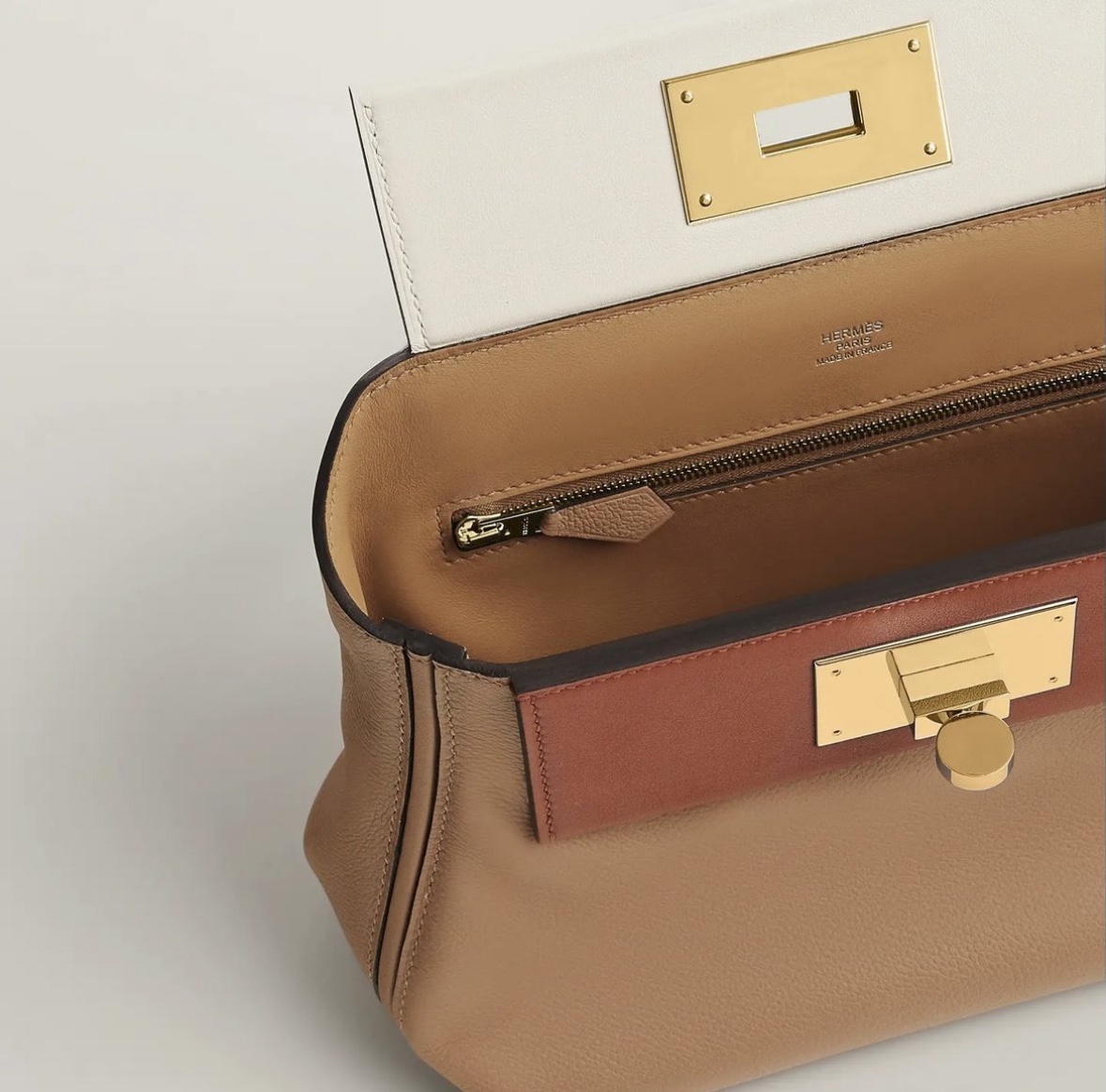 2022 Hermès 24/24 21 Multicolor Chaï/Nata Evercolor/Swift