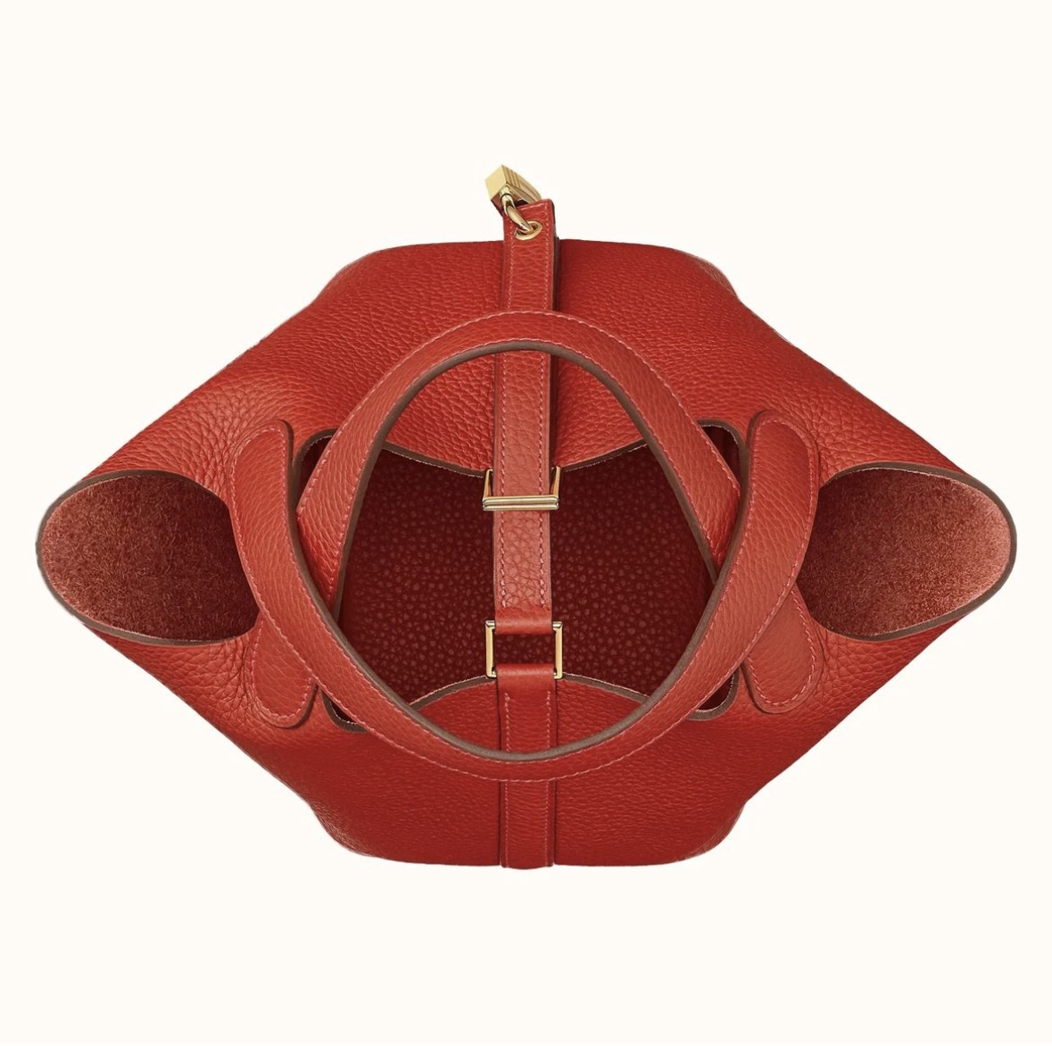 2022 Hermès Picotin Lock 18 bag CCS5 Rouge Tomate Clemence